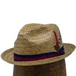 DelMonico Coconut Braid Fedora